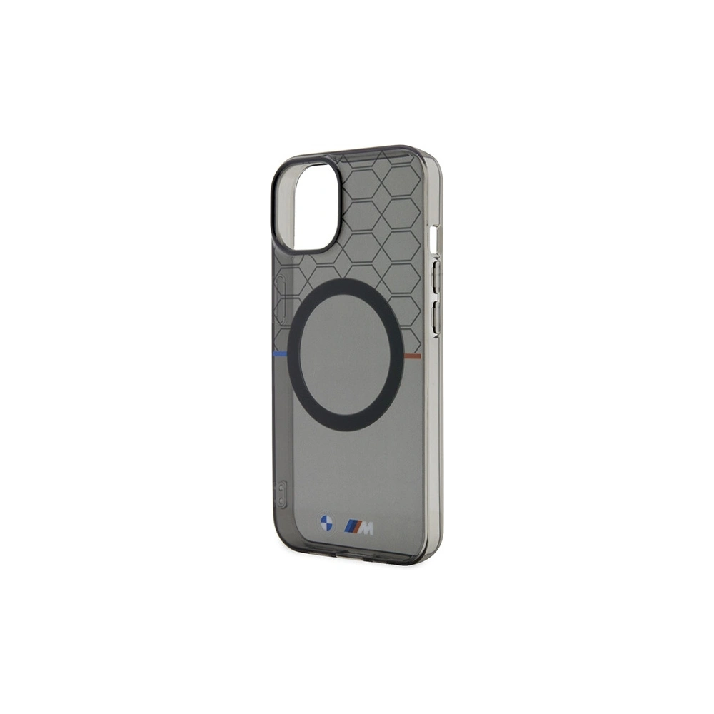 Hurtownia GSM - Etui BMW BMHMP15SHGPK Apple iPhone 15 / 14 / 13 Pattern MagSafe gri/grey - BMW593 - {ean13} - Hurt