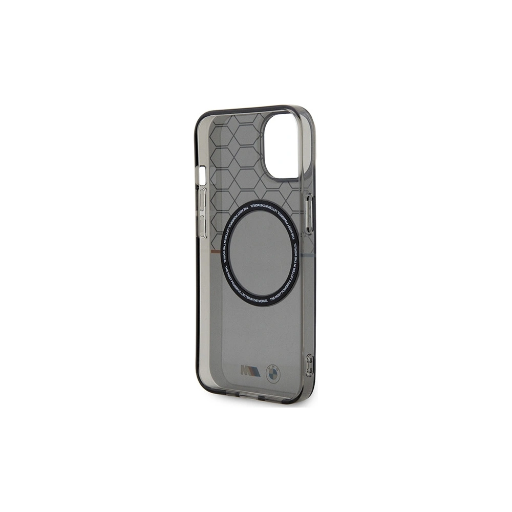 Hurtownia GSM - Etui BMW BMHMP15SHGPK Apple iPhone 15 / 14 / 13 Pattern MagSafe gri/grey - BMW593 - {ean13} - Hurt
