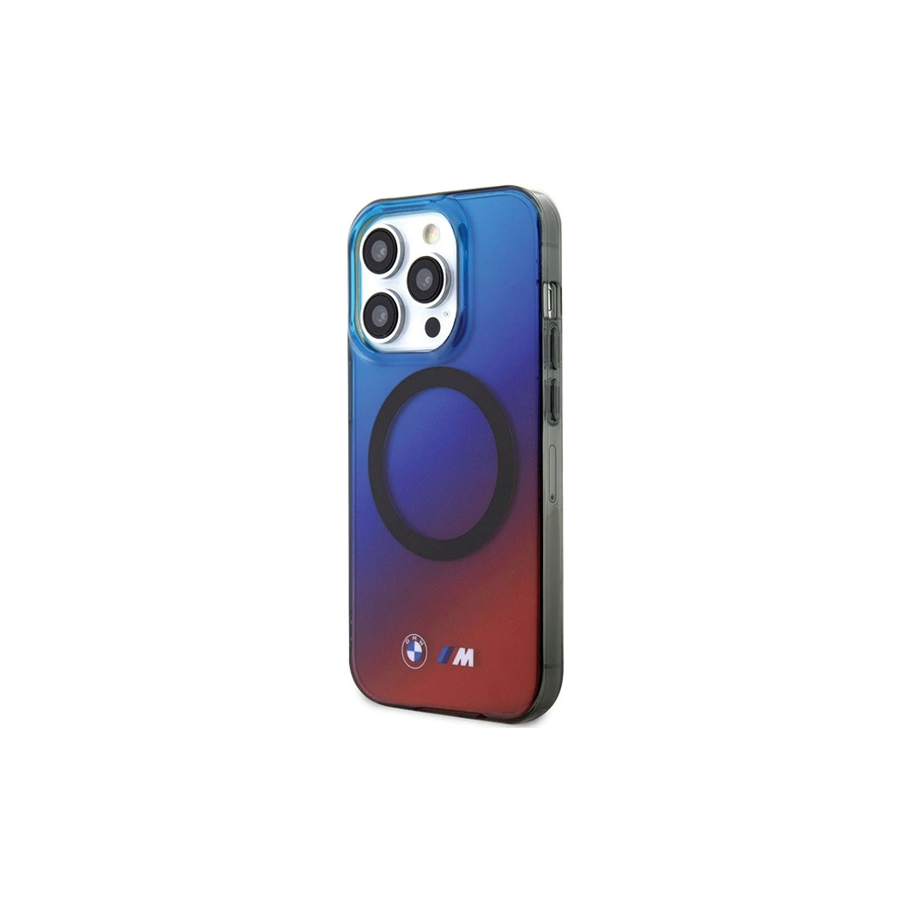 Hurtownia GSM - Case BMW BMHMP15XHTTG Apple iPhone 15 Pro Max Hardcase M Gradient MagSafe rot-blau - BMW594 - {ean13} - Hurt