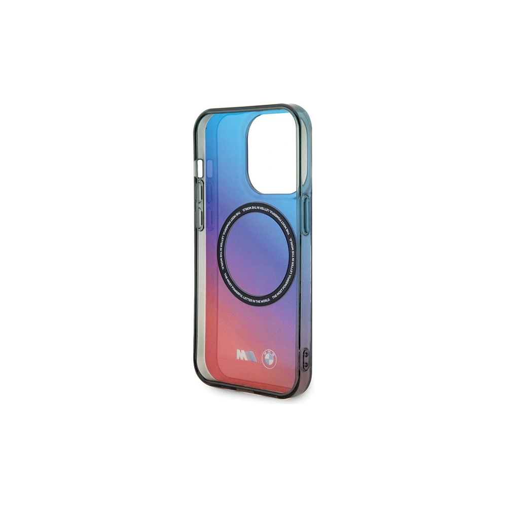 Hurtownia GSM - Case BMW BMHMP15XHTTG Apple iPhone 15 Pro Max Hardcase M Gradient MagSafe rot-blau - BMW594 - {ean13} - Hurt