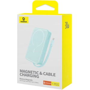 Hurtownia GSM - Powerbank magnetyczny Baseus Magnetic Mini 10000mAh 30W MagSafe niebieski - BSU4828 - {ean13} - Hurt