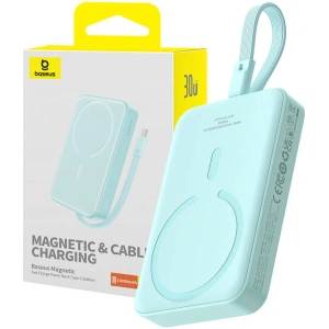 Hurtownia GSM - Powerbank magnetyczny Baseus Magnetic Mini 10000mAh 30W MagSafe niebieski - BSU4828 - {ean13} - Hurt