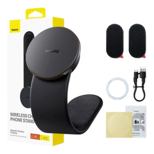 Hurtownia GSM - Upevnění do auta s indukční nabíječkou 15W na palubní desku Baseus C02 Pro Series - BSU4830 - {ean13} - Hurt