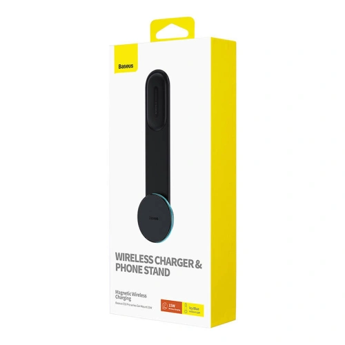 Uchwyt samochodowy z ładowarką indukcyjną 15W na kokpit Baseus C02 Pro Series