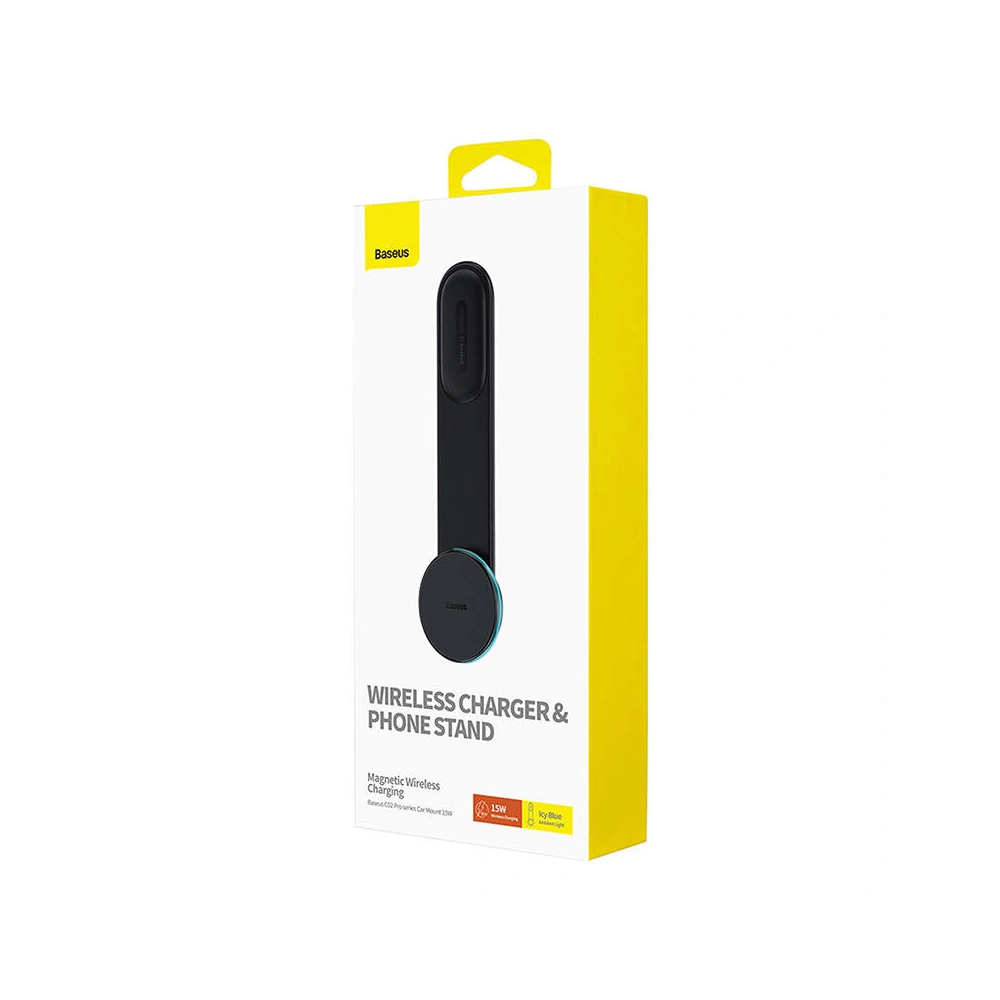 Hurtownia GSM - Următorul auto cu încărcător inductiv de 15W pentru tabloul de bord Baseus C02 Pro Series - BSU4830 - {ean13} - Hurt
