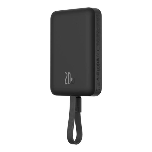 Powerbank magnetyczny Baseus Magnetic Mini 10000mAh 20W MagSafe czarny