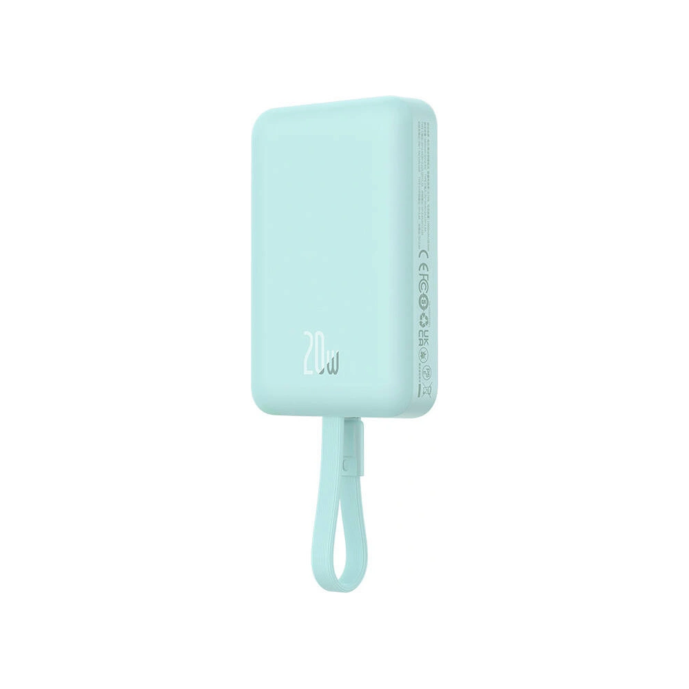 Hurtownia GSM - Powerbank magnetický Baseus Magnetic Mini 10000mAh 20W MagSafe mátový - BSU4833 - {ean13} - Hurt