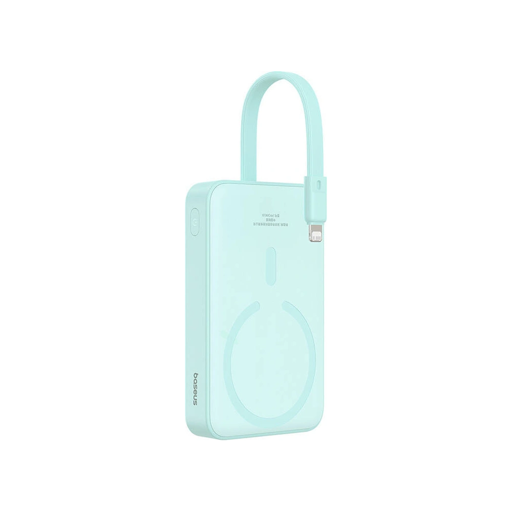 Hurtownia GSM - Powerbank mágneses Baseus Magnetic Mini 10000mAh 20W MagSafe menta - BSU4833 - {ean13} - Hurt