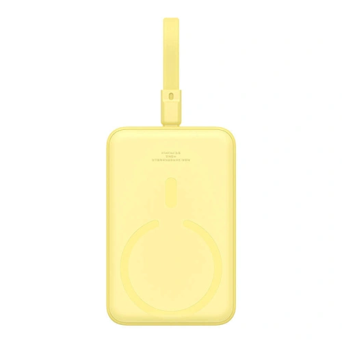 Powerbank magnetyczny Baseus Magnetic Mini 10000mAh 20W MagSafe żółty