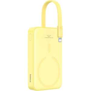 Wholesale Baseus Magnetic Mini powerbank 10000mAh 20W MagSafe yellow - BSU4834 - {ean13} - Hurt