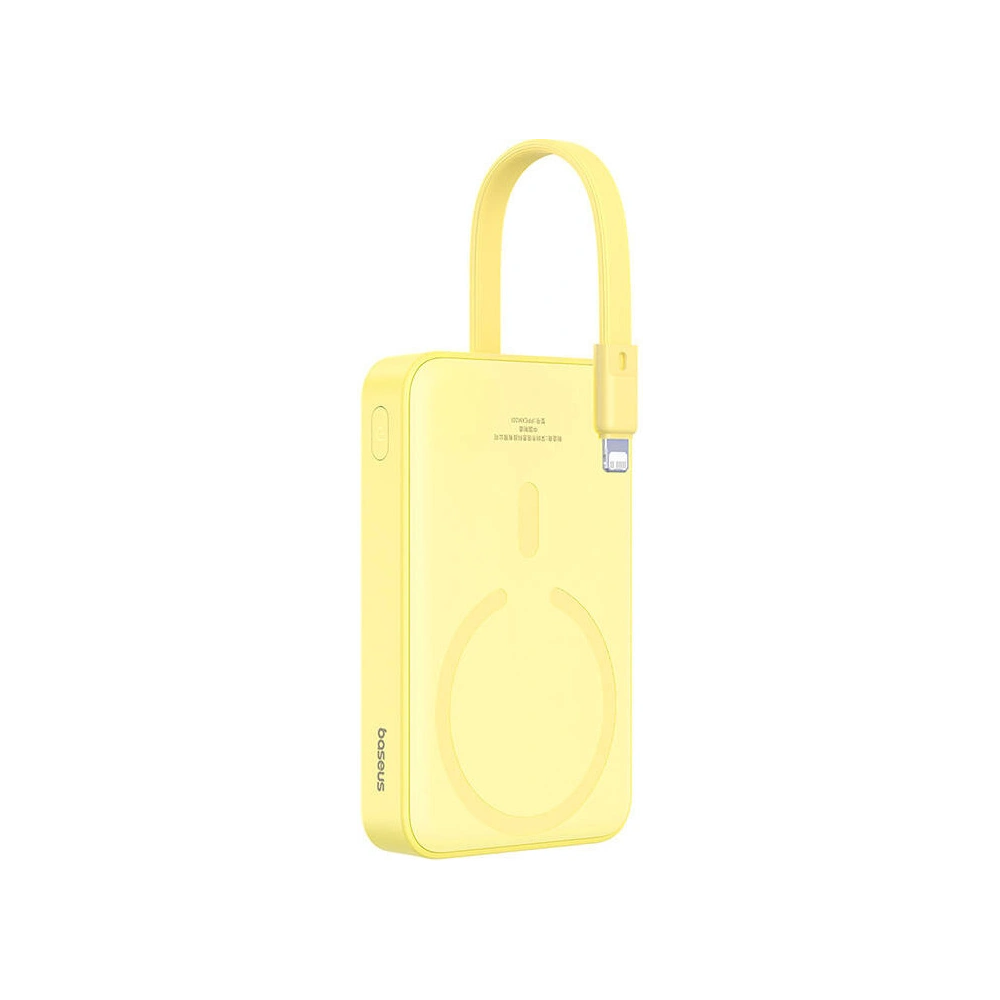 Hurtownia GSM - Powerbank magnetický Baseus Magnetic Mini 10000mAh 20W MagSafe žlutý - BSU4834 - {ean13} - Hurt