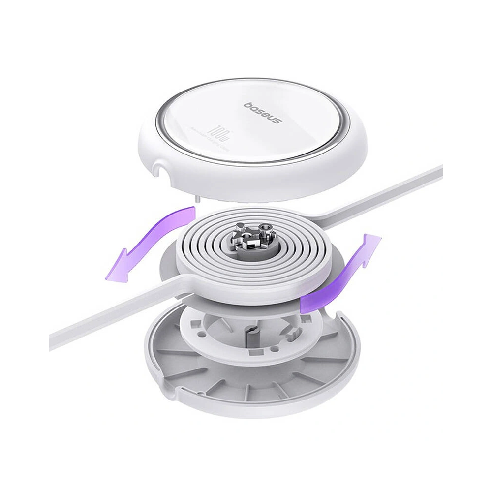 Hurtownia GSM - Kábel Baseus Free2Draw USB-C / USB-C PD 100W 1m fehér - BSU4839 - {ean13} - Hurt