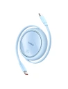 Kabel Baseus Free2Draw USB-C / USB-C PD 100W 1m modrý