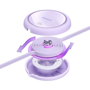 Cablul Baseus Free2Draw USB-C / USB-C PD 100W 1m violet