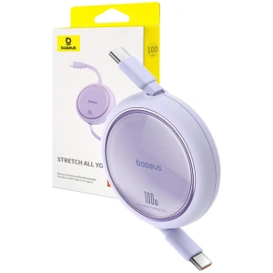 Hurtownia GSM - Kabel Baseus Free2Draw USB-C / USB-C PD 100W 1m lila - BSU4841 - {ean13} - Hurt