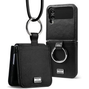 Hurtownia GSM - [OUTLET] Case Ringke Signature Folio Samsung Galaxy Z Flip 4 Schwarz - OT-572 - {ean13} - Hurt