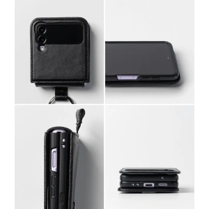 Wholesale [OUTLET] Ringke Signature Folio Samsung Galaxy Z Flip 4 Black - OT-572 - {ean13} - Hurt