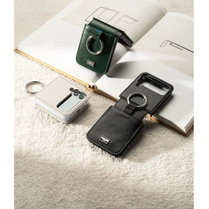 Wholesale [OUTLET] Ringke Signature Folio Samsung Galaxy Z Flip 4 Black - OT-572 - {ean13} - Hurt