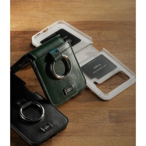 Wholesale [OUTLET] Ringke Signature Folio Samsung Galaxy Z Flip 4 Black - OT-572 - {ean13} - Hurt