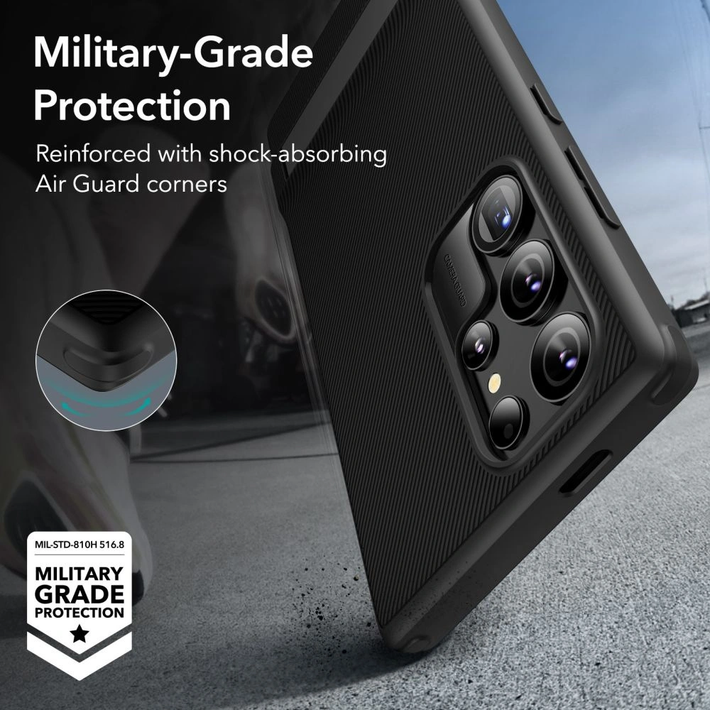 Hurtownia GSM - Etui ESR Air Shield Boost Samsung Galaxy S24 Ultra Černá - ESR752 - {ean13} - Hurt