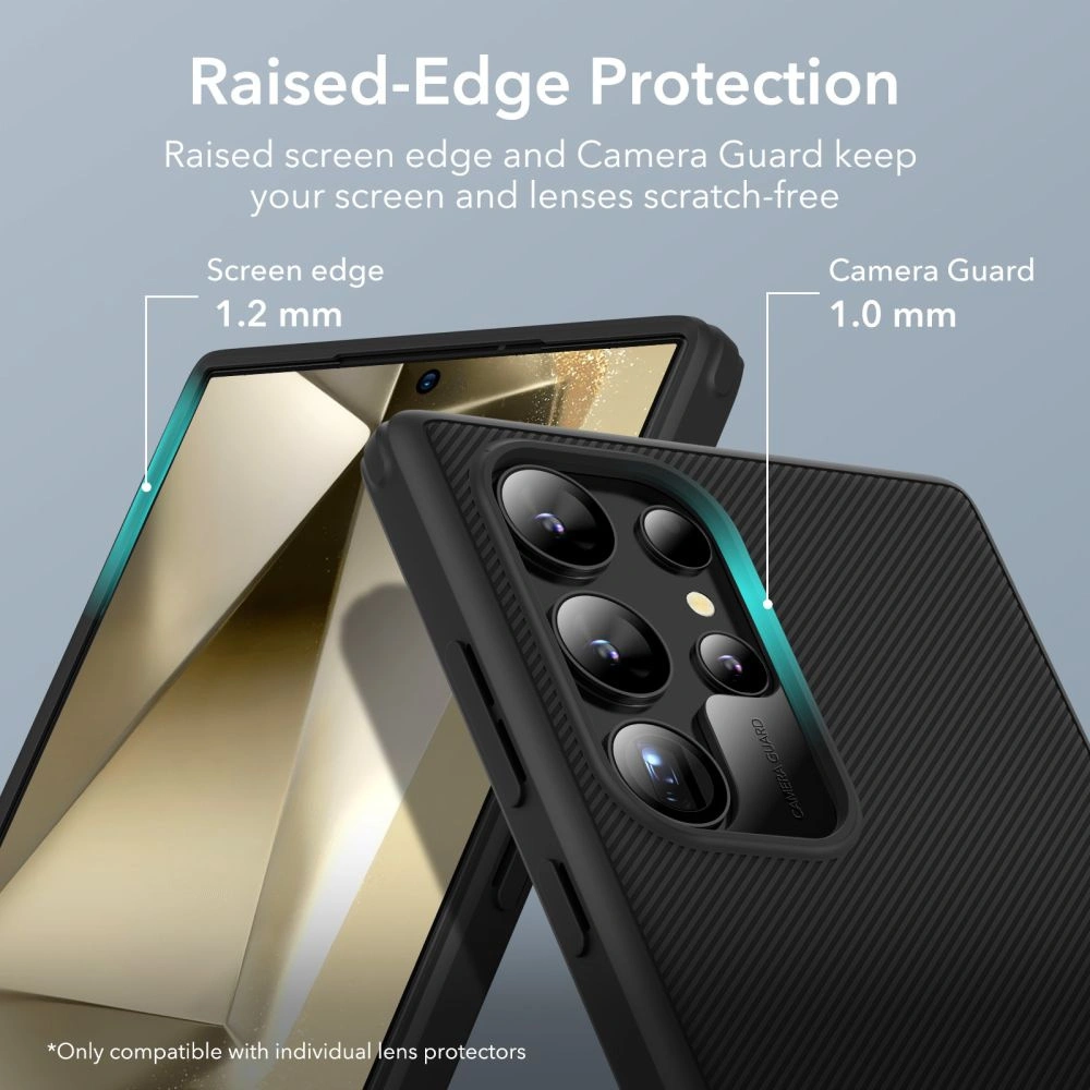 Hurtownia GSM - Etui ESR Air Shield Boost Samsung Galaxy S24 Ultra Černá - ESR752 - {ean13} - Hurt