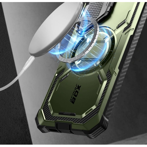 Etui Supcase IBLSN ArmorBox Mag MagSafe Samsung Galaxy S24 Guldan