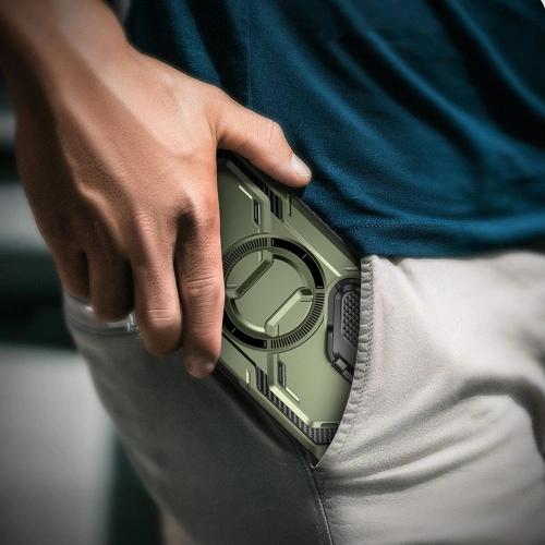 Etui Supcase IBLSN ArmorBox Mag MagSafe Samsung Galaxy S24 Guldan