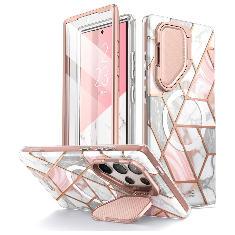 Hurtownia GSM - Etui Supcase Cosmo Samsung Galaxy S24 Ultra Márvány - SPC427 - {ean13} - Hurt