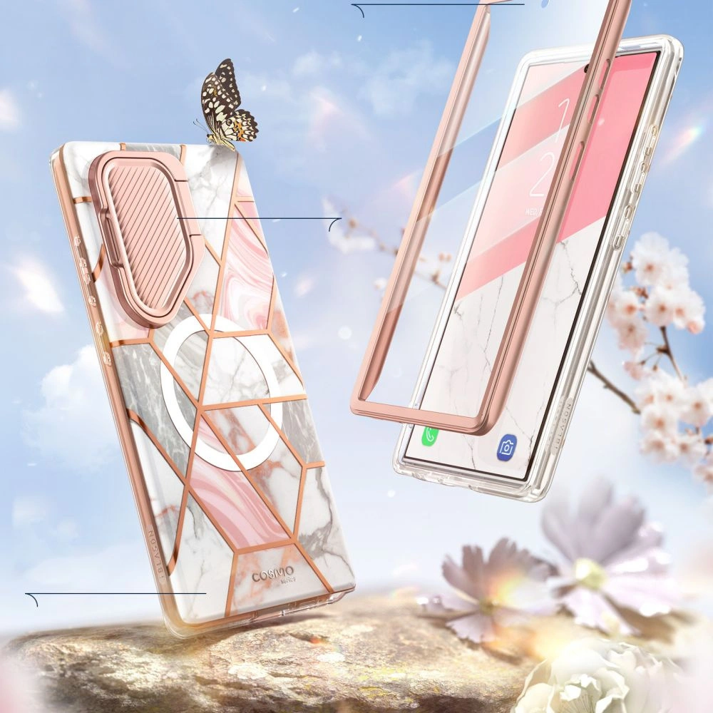 Hurtownia GSM - Case Supcase Cosmo Samsung Galaxy S24 Ultra Marmor - SPC427 - {ean13} - Hurt
