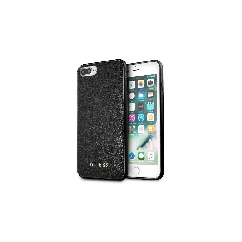 Hurtownia GSM - Etui Guess GUHCI8LIGLBK Apple iPhone 7/8 Plus black/czarny hard case Iridescent - GUE123BLK - {ean13} - Hurt