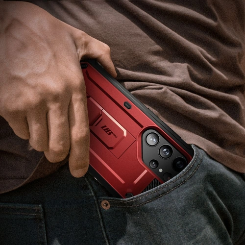 Etui Supcase Unicorn Beetle Pro 2-set Samsung Galaxy S24 Ultra Ruddy