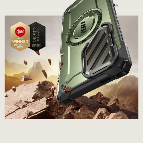 Etui Supcase Unicorn Beetle XT Mag MagSafe Samsung Galaxy S24 Ultra Guldan