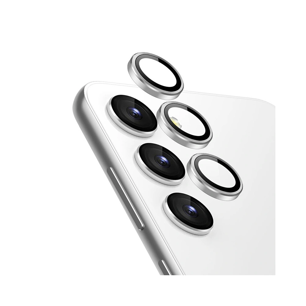 Hurtownia GSM - Sticlă securizată pentru obiectivul aparatului Crong Lens Ring Samsung Galaxy S24 transparentă - CRG690 - {ean13} - Hurt