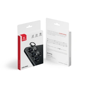 Sticlă securizată pentru obiectivul aparatului Crong Lens Ring Samsung Galaxy S24 negru