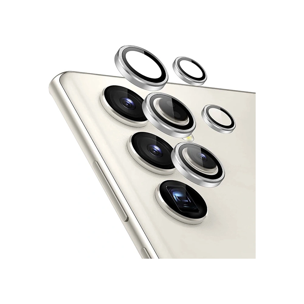 Hurtownia GSM - Sticlă securizată pentru obiectivul aparatului Crong Lens Ring Samsung Galaxy S24 Ultra transparentă - CRG693 - {ean13} - Hurt
