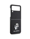 Hurtownia GSM - Etui Karl Lagerfeld KLHCZF4SAKCNPK Samsung Galaxy Z Flip4 kemény tok Saffiano Karl&Choupette Pin fekete/black - KLD1866 - {ean13} - Hurt