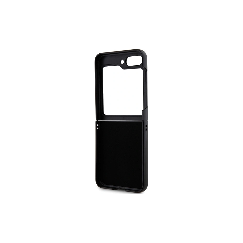 Hurtownia GSM - Tok Karl Lagerfeld KLHCZF5SAPCHNPK Samsung Galaxy Z Flip5 kemény tok Saffiano Monogram Choupette Pin fekete/black - KLD1867 - {ean13} - Hurt