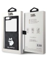 Hurtownia GSM - Tok Karl Lagerfeld KLHCZF5SAPCHNPK Samsung Galaxy Z Flip5 kemény tok Saffiano Monogram Choupette Pin fekete/black - KLD1867 - {ean13} - Hurt
