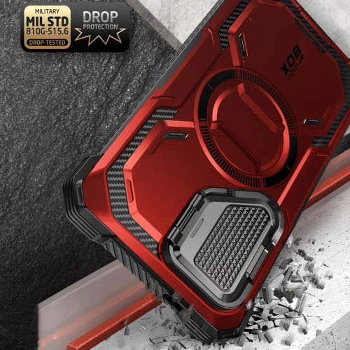 Etui Supcase IBLSN ArmorBox Mag MagSafe Samsung Galaxy S24 Ultra Ruddy