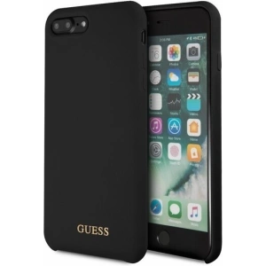 Hurtownia GSM - Etui Guess GUHCI8LLSGLBK Apple iPhone 7/8 Plus schwarz/czarnes Hardcase Silikon - GUE126BLK - {ean13} - Hurt