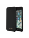 Etui Guess GUHCI8LLSGLBK Apple iPhone 7/8 Plus schwarz/czarnes Hardcase Silikon