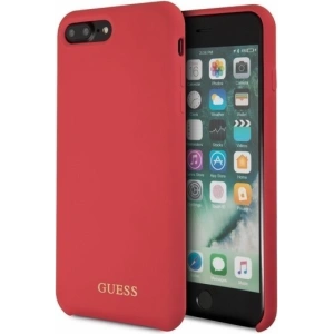 Hurtownia GSM - Etui Guess GUHCI8LLSGLRE Apple iPhone 7/8 Plus rot rotes Hardcase Silikon - GUE128RED - {ean13} - Hurt