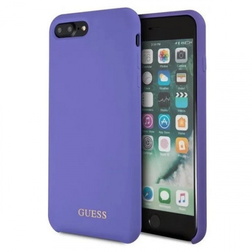 Guess Distributor - 3700740432952 - GUE129PRP - Guess GUHCI8LLSGLUV iPhone 7/8 Plus purple hard case Silicone - B2B homescreen