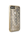 Hurtownia GSM - Guess Apple Case GUHCI8LPEOLGGO iPhone 7/8 Plus gold/gold hartes Case 4G Peony Liquid Glitter - GUE130GLD - {ean13} - Hurt