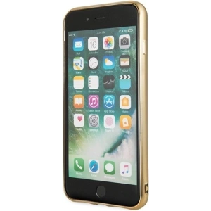 Hurtownia GSM - Etui Guess GUHCI8LPEOLGGO Apple iPhone 7/8 Plus złoty/gold hard case 4G Peony Liquid Glitter - GUE130GLD - {ean13} - Hurt