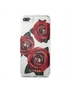 Hurtownia GSM - Guess Apple Case GUHCI8LROSTR iPhone 7/8 Plus transparentes Hartschalenetui Flower Desire rote Rose - GUE131RED - {ean13} - Hurt