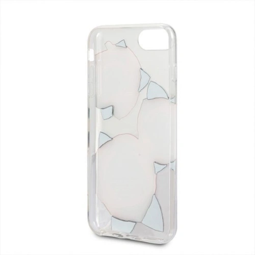 Etui Guess GUHCI8LROSTR Apple iPhone 7/8 Plus transparent hard case Flower Desire red rose