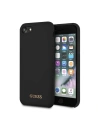 Etui Guess GUHCI8LSGLBK Apple iPhone SE 2022/SE 2020/8/7 black /czarny hard case Silicone