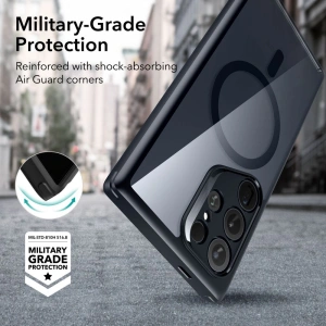 Hurtownia GSM - Etui ESR Classic Hybrid HaloLock MagSafe Samsung Galaxy S24 Ultra Clear/negru - ESR754 - {ean13} - Hurt