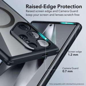 Hurtownia GSM - Etui ESR Classic Hybrid HaloLock MagSafe Samsung Galaxy S24 Ultra Clear/negru - ESR754 - {ean13} - Hurt